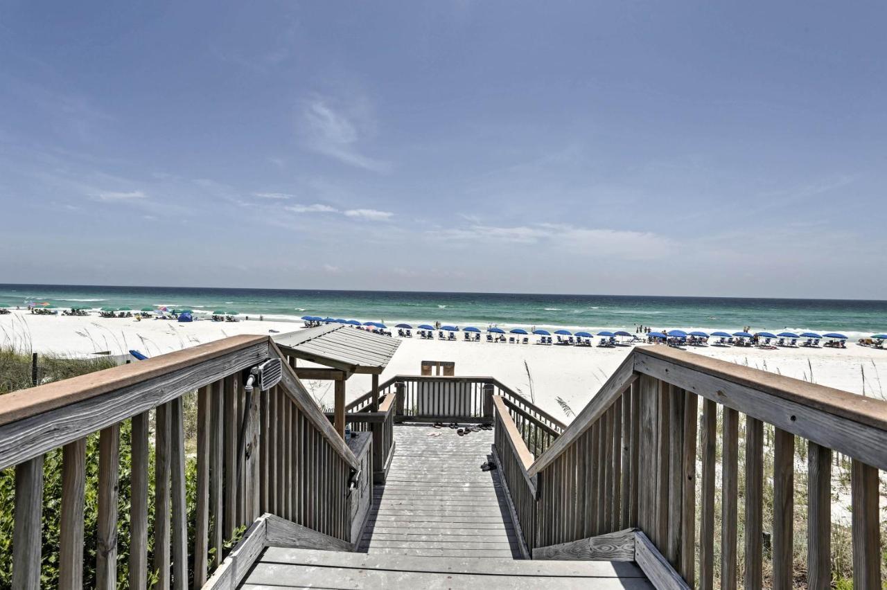 Miramar Beach Retreat - Beachfront And Poolside Apartment Destin Exterior photo